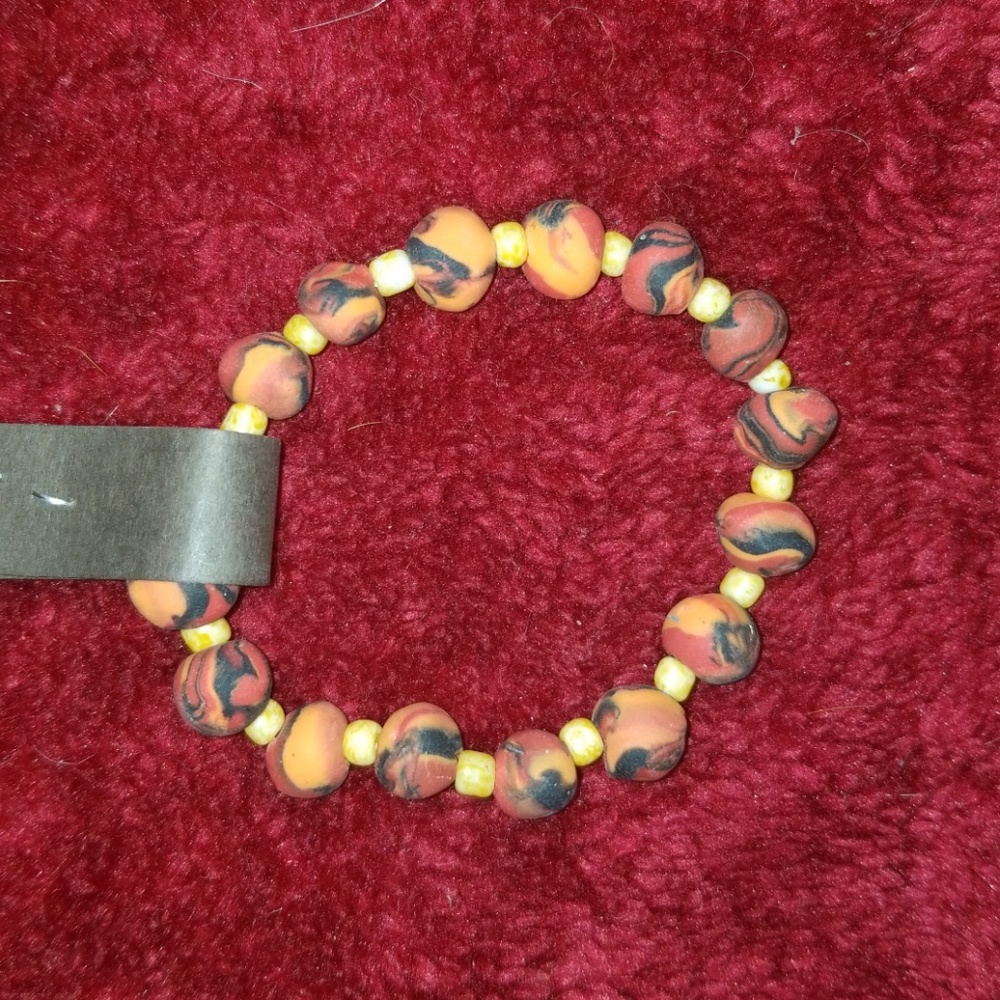 Polymer Clay Stretch Bracelet